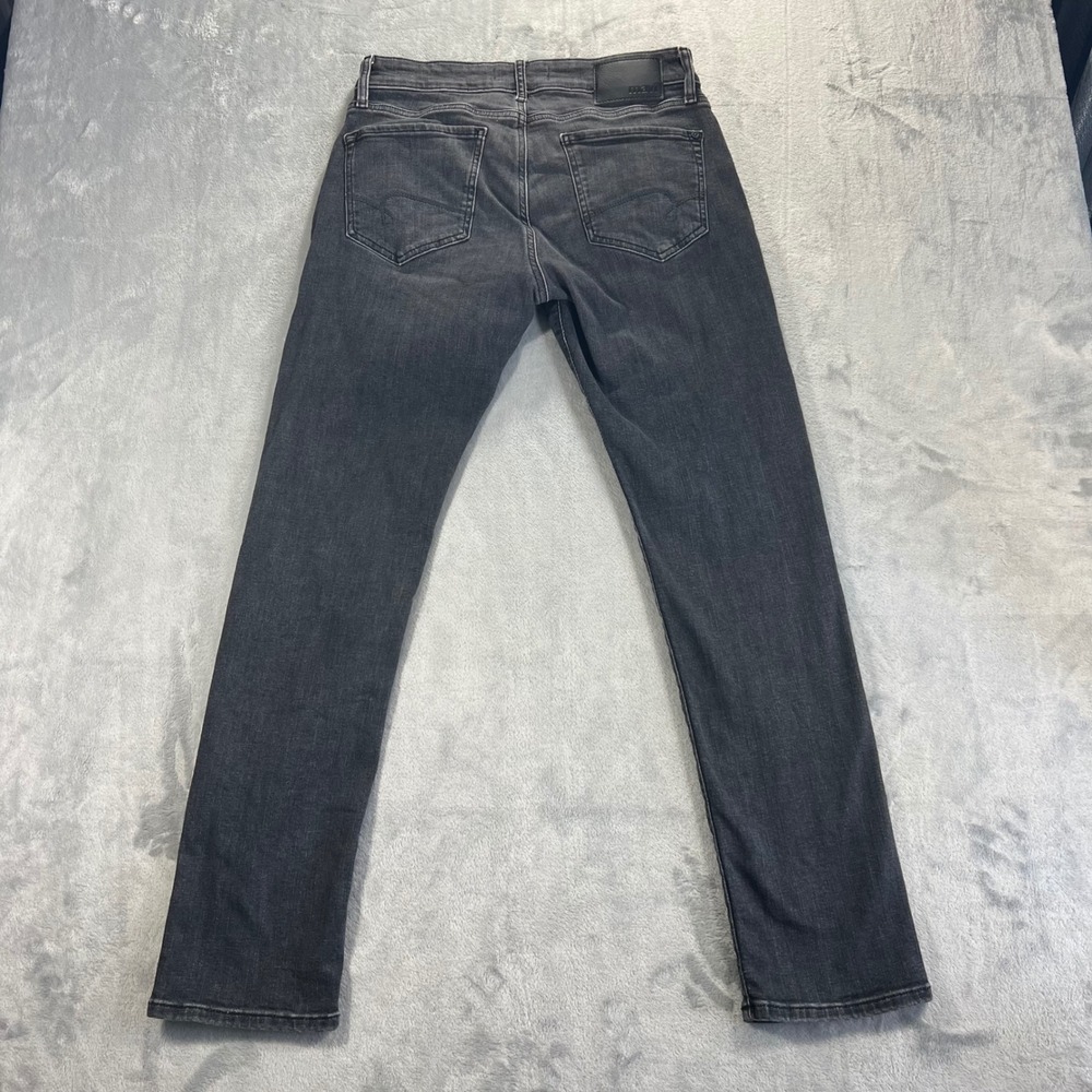MAVI Marcus Slim Straight Leg Jeans Mens 31x32 Dark Gray Excellent Stretch Denim